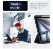 Spigen Urban Fit Apple iPad Air 13" (2024 / 2025) oldalra nyíló tok, fekete