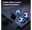 Nillkin Bumper Pro Apple iPad Pro 11 2024 / 2025 oldalra nyíló tok, fekete