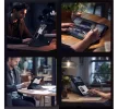 Nillkin Bumper Pro Apple iPad Pro 11 2024 / 2025 oldalra nyíló tok, fekete