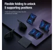 Nillkin Bumper Pro Apple iPad Pro 13 2024 / 2025 oldalra nyíló tok, fekete