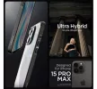 Spigen Ultra Hybrid Apple iPhone 16 Pro Max tok, Matte Black, fekete ACS07996