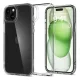 Spigen Ultra Hybrid Apple iPhone 16 Plus tok, Crystal Clear, átlátszó ACS08069