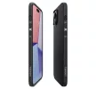 Spigen Liquid Air Apple iPhone 16 Plus tok, Matte Black, fekete ACS08066