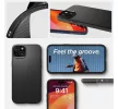 Spigen Liquid Air Apple iPhone 16 Plus tok, Matte Black, fekete ACS08066