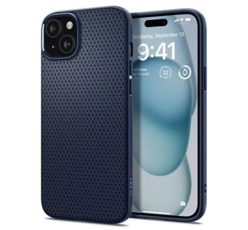 Spigen Liquid Air Apple iPhone 16 tok, Navy Blue, kék ACS08195