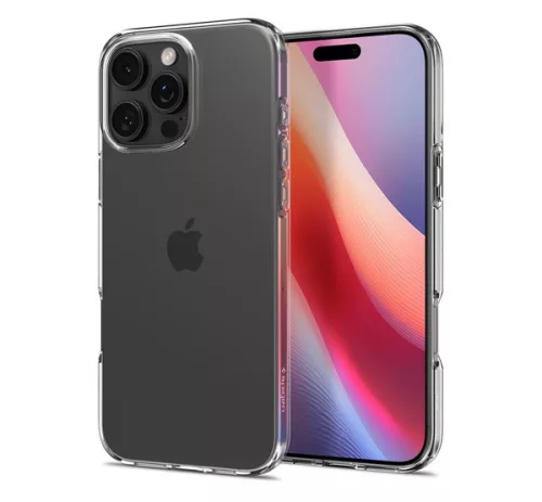 Spigen Liquid Crystal Apple iPhone 16 Pro tok, Crystal Clear, átlátszó ACS08112