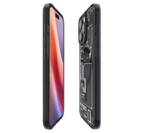 Spigen Ultra Hybrid MagFit Apple iPhone 16 Pro tok, MagSafe, Zero One, fekete ACS08135