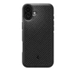 Spigen Core Armor Apple iPhone 16 tok, Matte Black, fekete ACS08220
