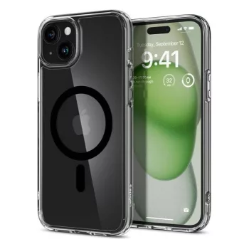   Spigen Ultra Hybrid MagFit iPhone 16 tok, MagSafe, fekete ACS08206