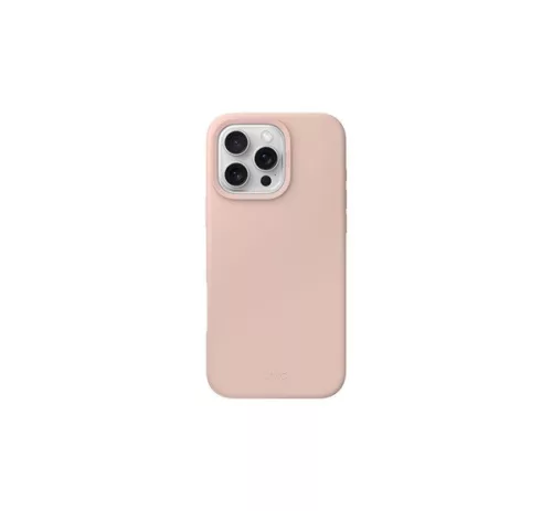 Uniq Lino Apple iPhone 16 Pro Magsafe szilikon tok, rózsaszín