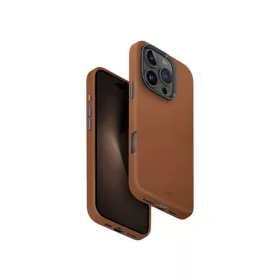 Uniq Lyden Apple iPhone 16 Pro MagSafe Bőr tok, barna
