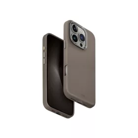 Uniq Lyden Apple iPhone 16 Pro MagSafe Bőr tok, szürke