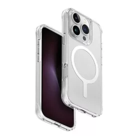   Uniq Lifepro Extreme Apple iPhone 16 Pro Max Magsafe szilikon tok, átlátszó/fehér
