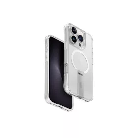   Uniq Eleva Apple iPhone 16 Pro Magsafe szilikon tok tartó résszel, átlátszó