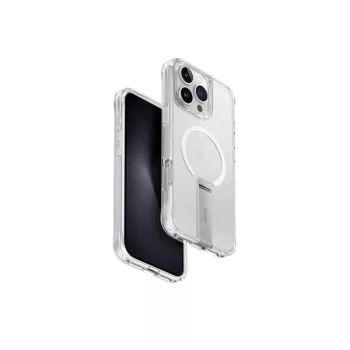   Uniq Eleva Apple iPhone 16 Pro Max Magsafe szilikon tok tartó résszel, átlátszó