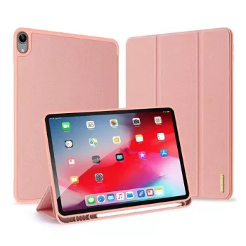   Apple iPad Pro 11 (2020 / 2021 / 2022), mappa tok, Smart Case, érintőceruza tartó, Dux Ducis Domo, rózsaszín