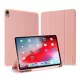 Apple iPad Pro 11 (2020 / 2021 / 2022), mappa tok, Smart Case, érintőceruza tartó, Dux Ducis Domo, rózsaszín
