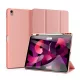 Apple iPad Air 13 (2024 / 2025), mappa tok, Smart Case, érintőceruza tartó, Dux Ducis Domo, rózsaszín