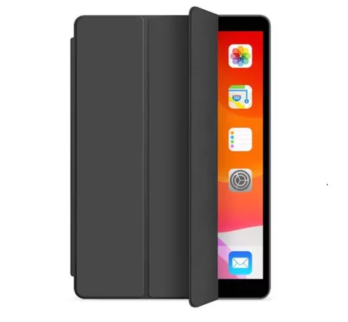 Xprotector Smart Book tok szilikon hátlappal Apple iPad 10.9 2022 / iPad 11 2025 fekete