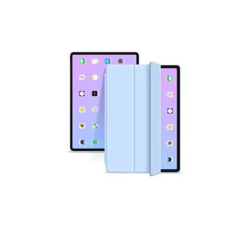 Xprotector Smart Book tok kemény hátlapos szilikon védőéllel Apple Ipad  iPad 10.9 2022 / iPad 11 2025 világoskék