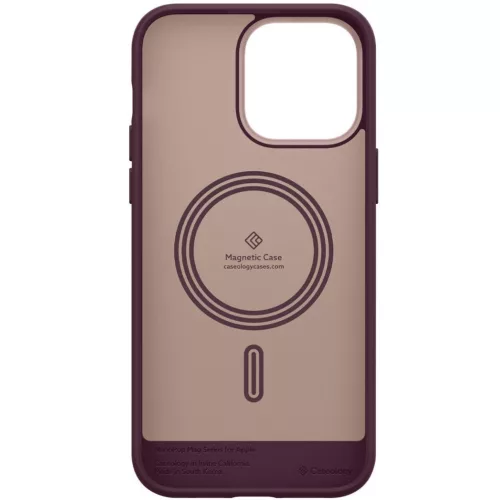 Caseology Nano Pop Mag Apple iPhone 14 Pro Burgundy Bean MagSafe tok, burgundi