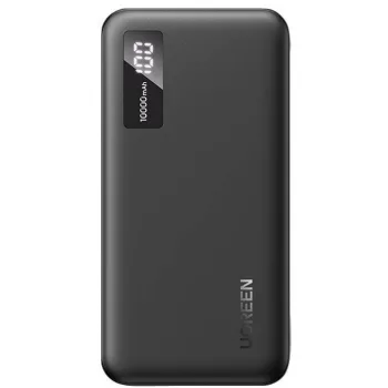   Ugreen PB311 Powerbank / külső akkumulátor, USB-A-USB-C port 10000mAh, 20W, PD, fekete