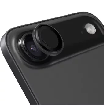   OBAL:ME Apple iPhone Air (2025) tempered glass kamera védő üvegfólia, fekete