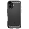 Spigen Rugged Armor MagFit MagSafe tok iPhone 17 – Matte Black