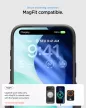 Spigen Rugged Armor MagFit Apple iPhone 17 Pro Max tok, MagSafe, Matte Black, fekete