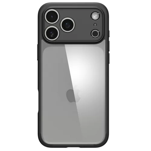 Spigen Ultra Hybrid Apple iPhone 17 Pro Max / 18 Pro Max tok, Matte Black, fekete