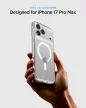 Spigen Ultra Hybrid Magfit Apple iPhone 17 Pro Max tok, MagSafe, Clear White, fehér