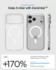 Spigen Ultra Hybrid MagFit MagSafe tok iPhone 17 Pro Max / 18 Pro Max – Clear White