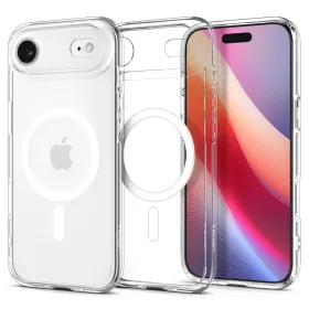   Spigen Ultra Hybrid Magfit Apple iPhone Air (2025) tok, MagSafe, Clear White, fehér