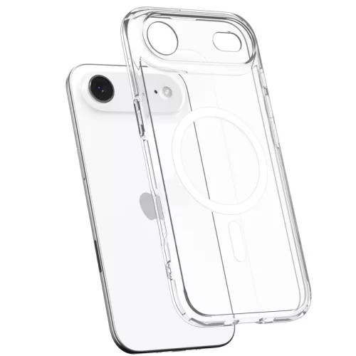 Spigen Ultra Hybrid Magfit Apple iPhone Air (2025) tok, MagSafe, Clear White, fehér