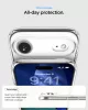Spigen Ultra Hybrid Magfit Apple iPhone Air (2025) tok, MagSafe, Clear White, fehér