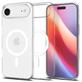   Spigen Liquid Crystal Magfit Apple iPhone Air (2025) tok, MagSafe, Clear White, fehér