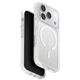   Uniq Combat Magclick Apple iPhone 17 Pro / 18 Pro MagSafe szilikon tok, átlátszó