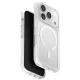 Uniq Combat Magclick Apple iPhone 17 Pro Max / 18 Pro Max MagSafe szilikon tok, átlátszó