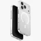 Uniq Airsuit Magclick Apple iPhone 17 Pro / 18 Pro MagSafe szilikon tok, átlátszó