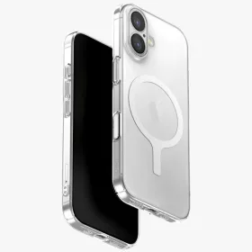   Uniq Airsuit Magclick Apple iPhone 17 MagSafe szilikon tok, átlátszó