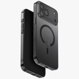   Uniq Airsuit Magclick Apple iPhone 17 Pro Max / 18 Pro Max MagSafe szilikon tok, fekete