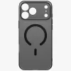 Uniq Airsuit Magclick Apple iPhone 17 Pro / 18 Pro MagSafe szilikon tok, fekete