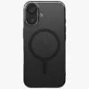 Uniq Airsuit Magclick Apple iPhone 17 MagSafe szilikon tok, fekete