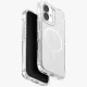 Uniq Lifepro Extreme Magclick Apple iPhone 17 MagSafe csillámos tok, átlátszó