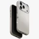 Uniq Lyden Apple iPhone 17 Pro / 18 Pro MagSafe Bőr tok, bézs-ezüst