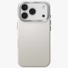 Uniq Lyden Apple iPhone 17 Pro / 18 Pro MagSafe Bőr tok, bézs-ezüst