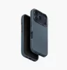 Uniq Lyden Apple iPhone 17 Pro Max / 18 Pro Max MagSafe Bőr tok, kék