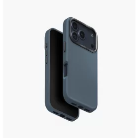   Uniq Lyden Apple iPhone 17 Pro Max / 18 Pro Max MagSafe Bőr tok, kék