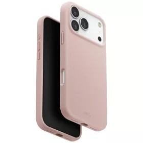   Uniq Lino Apple iPhone 17 Pro Max / 18 Pro Max MagSafe szilikon tok, rózsaszín