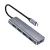 Ugreen CM219 hub adapter 4xUSB-A 3.0-USB-C, szürke